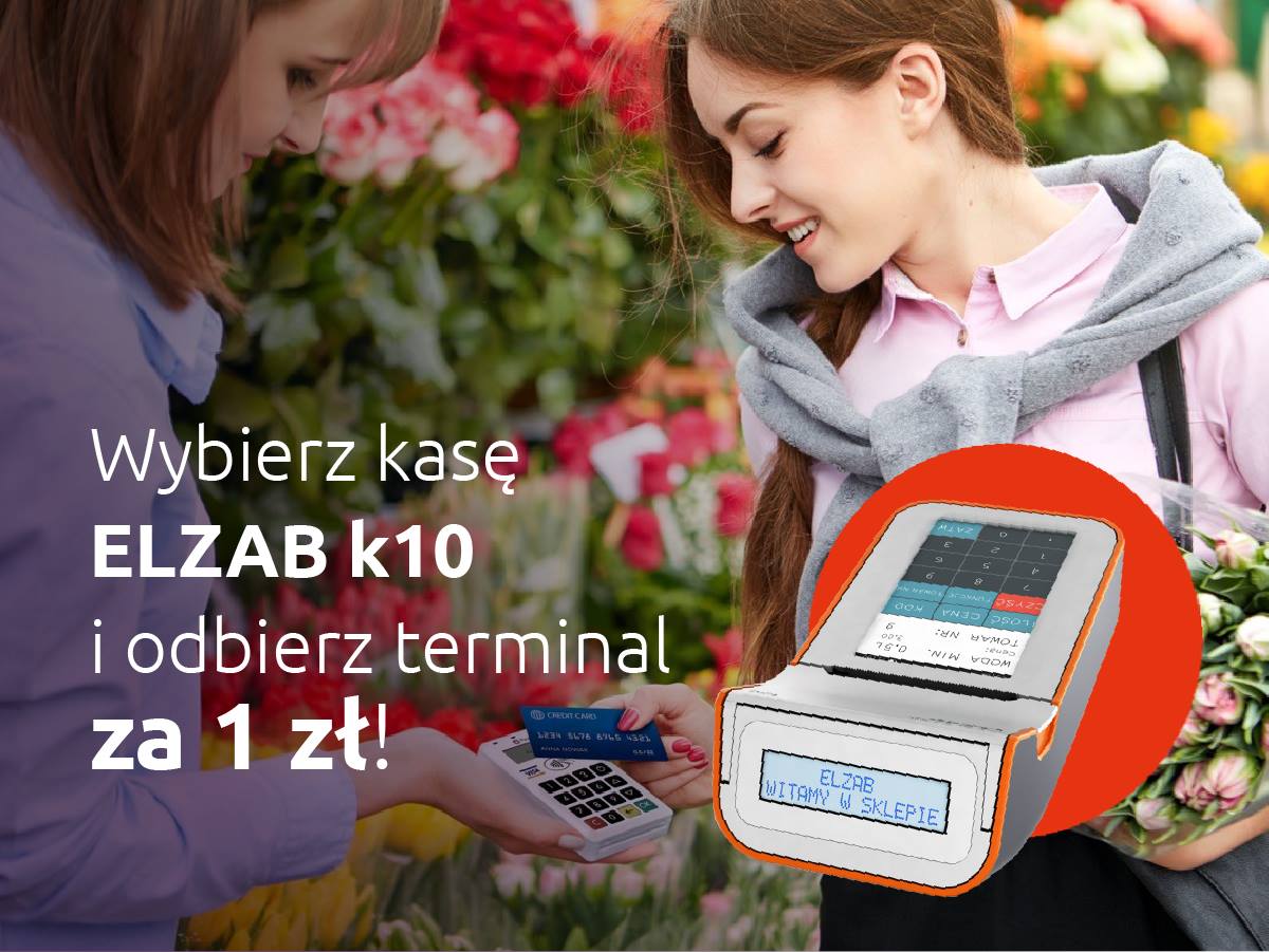 WYBIERZ KASĘ K10 i ODBIERZ TERMINAL ZA 1ZŁ